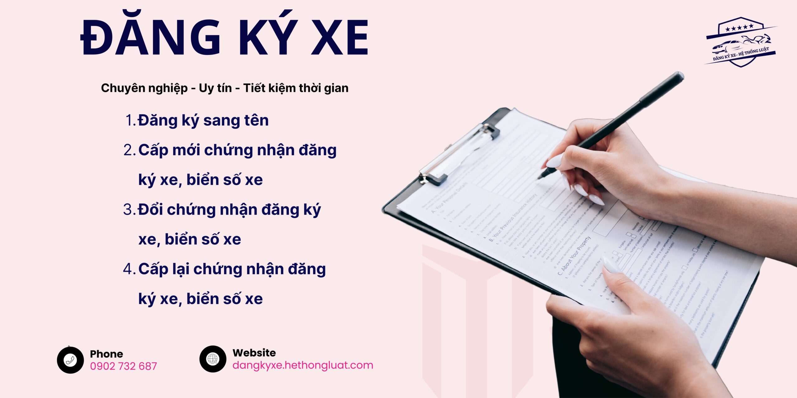 [XÃ SƠN THỦY, THANH HÓA] – Tư vấn và hỗ trợ trọn gói Đăng ký xe ở xã Sơn Thủy, Thanh Hóa<br><br> - Ảnh 1
